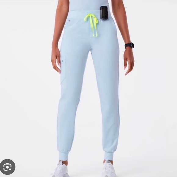 Figs Pants - Figs Scrubs Zamora Pants Open Skies Blue Women's Size Small PO# 5543
